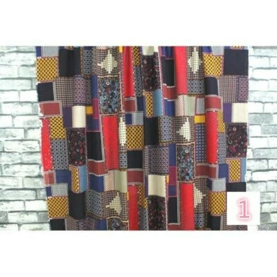 Patchwork Spliced Fabric Ethnic Style Quilting Geometric Modern Printed DIY Sew - Image 1 of 4