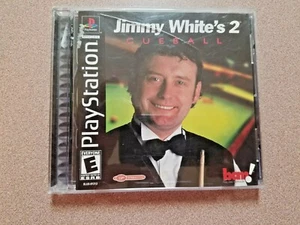 Jimmy White's Cueball Playstation 1 -VIDEO GAME Original - Complete w/Instruct - Picture 1 of 3