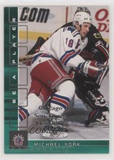 2001 ITG Be A Player Memorabilia Emerald Chicago Sun-Times Nov /10 Mike York #18