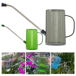 Long Spout Watering Pot Stainless Steel Watering Can Garden C9I3 Plant M7Y8 L8J3 - Picture 1 of 18