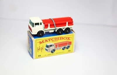Matchbox Lesney No 58 DAF Girder Truck In Original Box - Excellent Vintage - Image 1 of 4