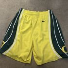 Nike Oregon Basketball Shorts  L Yellow