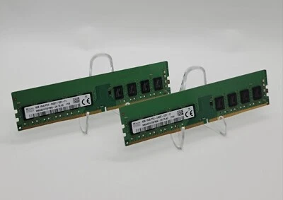 Dell (SK Hynix) SNPFPFP6C/4G 8GB (2x4GB) 1RX8 PC4-2400T ECC Server Memory Kit - Image 1 of 2