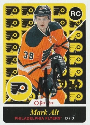 Mark Alt - Signed 2015-16 O-Pee-Chee Rookie Card #529 - Image 1 of 2