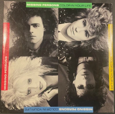 Missing Persons – Color In Your Life 1986 12" LP ST-12465 EX/VG+ VINYL - Image 1 of 4