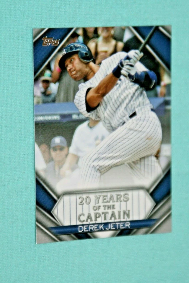 DEREK JETER 2020 TOPPS UPDATE 20 YEARS OF THE CAPTAIN #YOC-11 NEW YORK YANKEES - Image 1 of 1