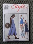 Style Personalized Fit 1561 Flared Dress in 2 Lengths Misses 6 - 10 Pattern UC