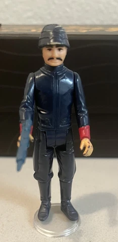 Vintage Star Wars 1980 ESB Original Kenner Complete Bespin Security Guard Loose Cover