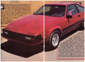 Toyota Supra 1982 cupé, revista detallada de autos americanos informe de prueba en carretera - Imagen 1 de 1