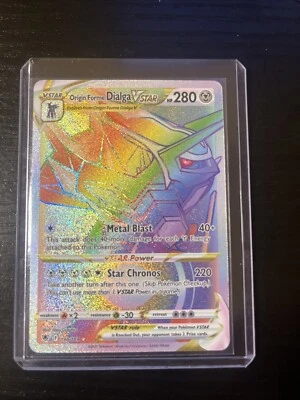 Origin Forme Dialga VSTAR - (Secret) 198/189 Swsh10: Astral Radiance Holo - Image 1 of 2