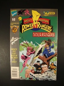 Saban's Mighty Morphin Power Rangers-#1 - December 1995 - Ninja Rangers/VR Book - Picture 1 of 12