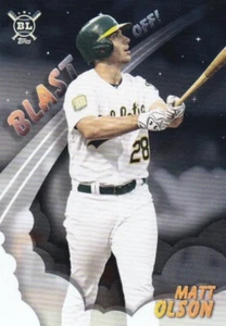 MATT OLSON 2019 TOPPS BIG LEAGUE BLAST OFF! INSERT #BO-11 OAKLAND ATHLETICS - Picture 1 of 1