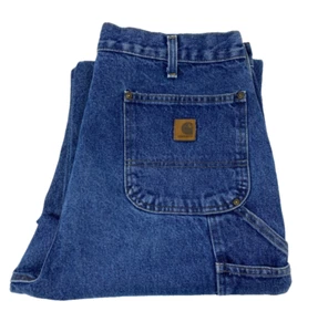 CARHARTT Men's 38x36 Dungaree Fit Heavyweight Double-Front Utility Logger Jean - Picture 1 of 24