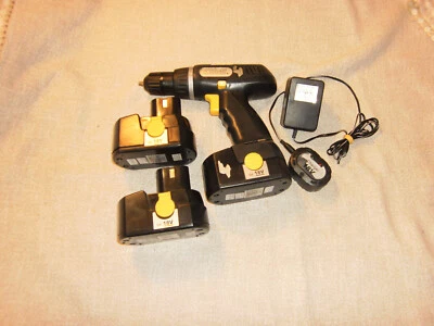 CMI, 18 V, 2-Gang Akkuschrauber, Ladegerät, 3 Akku 1,3 Ah, c.a  60 - 80% GUT!/22 - Bild 1 von 4