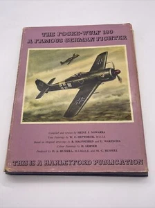 The Focke-Wulf 190 Famous German Fighter Harleyford Publication 1965 Aero HC DJ - Picture 1 of 3