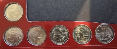 2009 D QUARTER SET DC & US TERRITORIES (6) Coins Uncirculated Free Shipping! LS6 - Image 1 of 2