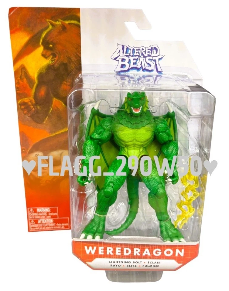 WEREDRAGON Sega Altered Beast 4 英寸铰接龙塑像 2025 * 阅读内部 * * — 第 1/1 张图片