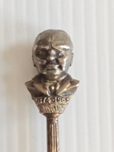 Winston Churchill - Commemorative Spoon (EPNS) - Picture 1 of 4