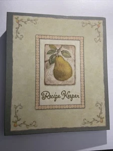 Rezept Aufbewahrung Organizer Buch Ringbuch Birnengrün 11,5x10" Neu - Bild 1 von 6