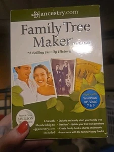 Family Tree Maker Deluxe New - Picture 1 of 4