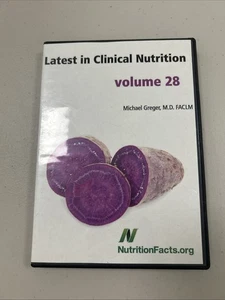 Latest in Clinical Nutrition Volume 28 by Michael Greger MD (DVD) LIKE NEW - Picture 1 of 4