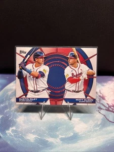 Serie Topps 2025 dos-Austin Riley y Matt Olson - Atlanta Braves - Dúos dinámicos - Imagen 1 de 2