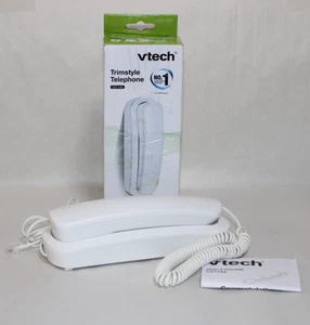 📞 VTech CD1103 Trimstyle Corded Phone – White | NEW Open Box | Manual Included - Picture 1 of 13