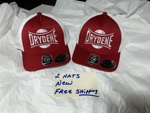 2 DRYDENE Motor Oil Hats Trucker SnapBack Cap NWT BRAND NEW Dirt Track Racers - Picture 1 of 8