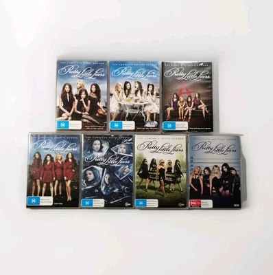Pretty Little Liars Season 1 2 3 4 5 6 7 Drama Complete Series DVD R4 VGC - image 1 of 4