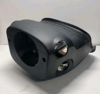 Cobertura de coluna de direção 2011-2014 Hyundai Sonata acabamento superior inferior preto - Imagem 1 de 4