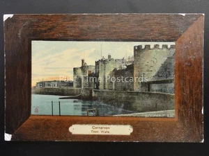 North Wales CARNARVON Town Walls c1908 by Woolstone Bros / Milton 236 - Bild 1 von 1