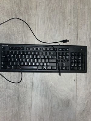 Teclado Dell Compaq Presario tamaño completo USB *Excelente estado* Foto 1 de 4