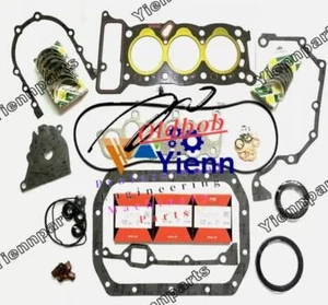 3KB1 STD Overhaul Re-ring Kit For Isuzu Engine Piston Ring Bearing Gasket Repair - Picture 1 of 4