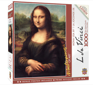 Mona Lisa 1000 piece jigsaw puzzle 680mm x 489mm (mpc)