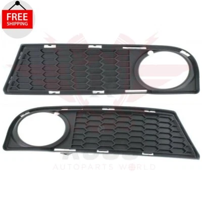 New Front Fog Light Trim Left & Right Set of 2 Fits 2008-2013 BMW 128i Base Foto 1 de 4
