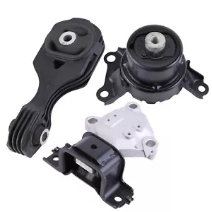 3pc Engine Mount Set for Honda Fit 2015-2020 1.5L EX/EX-L Auto Front/Rear/Trans - Picture 1 of 13