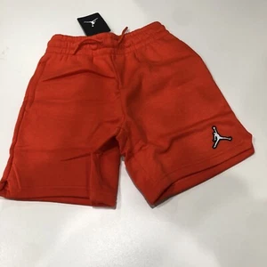Air Jordan Boys Orange Drawstring Shorts Small - Picture 1 of 3