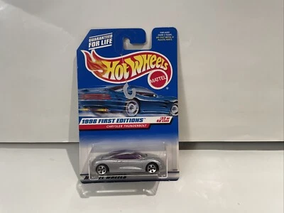 Hot Wheels 1998 First Editions #671 Chrysler Thunderbolt Silver - Image 1 of 4
