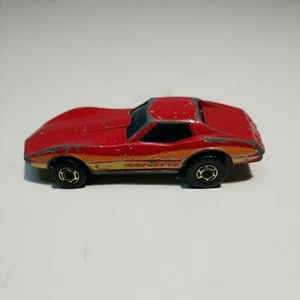 Vintage Hot Wheels 1975 Micro Corvette Stingray Red 3" Long - Picture 1 of 6