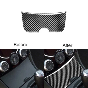 For Mazda RX-8 2004-2008 Carbon Fiber Storage Box Panel Cover Trim Decoration - Picture 1 of 12