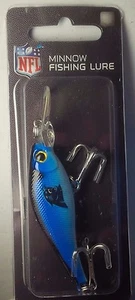 NFL Carolina Panthers Minnow Crankbait señuelo de pesca REGALO DÍA DEL PADRE - Imagen 1 de 1