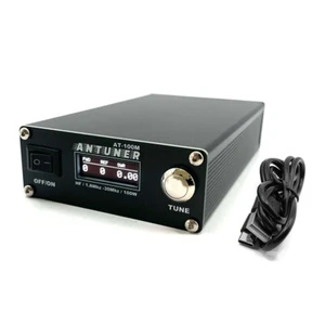 ANTUNER AT100M 1.8MHz-30MHz 100W Tuner Built-in Standing Wavemeter O8I3 - Picture 1 of 9