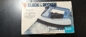 Travel Pro Steam IRON X20 Compact Foldable Handle, Black & Decker - Picture 1 of 5