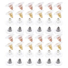 400Pcs Safe Ear Back Stoppers Earring Stud Silicone DIY Jewelry Supplies