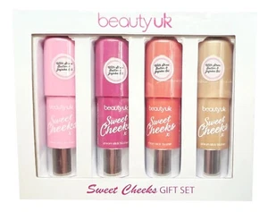 Creamy Stick Blusher, 4 shades lightweight Vegan Make Up, shea butter jojoba oil - Picture 1 of 2