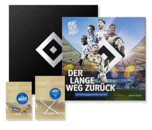 HSV AUFSTIEG 2024/2025 Buch+Tor-Netz+Stolle 1/2.Liga Aufsteiger Hamburger SV NEU - Bild 1 von 1