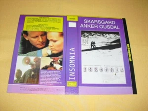 JAQUETTE VHS Insomnia Stellan Skarsgård - Picture 1 of 1