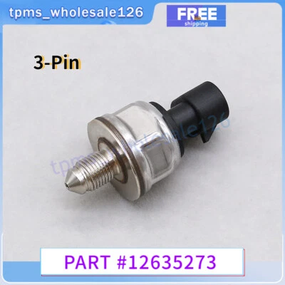 New 12635273 Fuel Rail Pressure Sensor For CHEVROLET EQUINOX 2011-2017 Foto 1 de 4