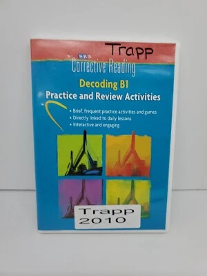 SRA Corrective Reading Decoding B1 Practice and Review Activities CD Rom - Image 1 of 4