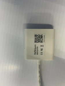 MDP 2 DVIW StarTech.com Active Mini DisplayPort to DVI Adapter MDP to DVI-I - Picture 1 of 7